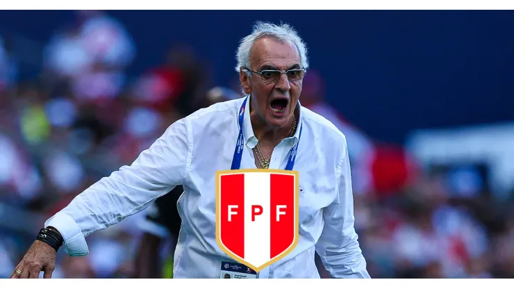 Jorge Fossati, entrenador de Perú.
