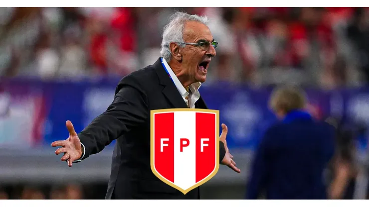 Jorge Fossati, entrenador de Perú.
