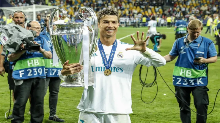 Cristiano Ronaldo ha ganado 4 Champions League con el Real Madrid.
