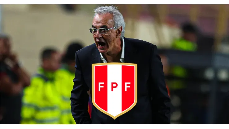 Jorge Fossati antes de Perú vs. Colombia.
