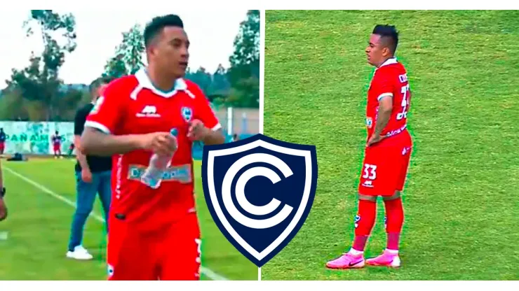 Christian Cueva jugó con Cienciano e ingresó ante UTC.
