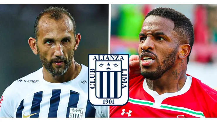 Hernán Barcos y Jefferson Farfán compartieron equipo en Alianza Lima.
