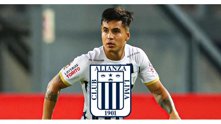 Foto oficial de Ricardo Lagos jugando para Alianza Lima.
