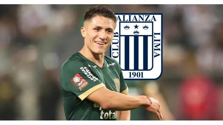 Foto oficial de Catriel Cabellos, jugador de Alianza Lima.
