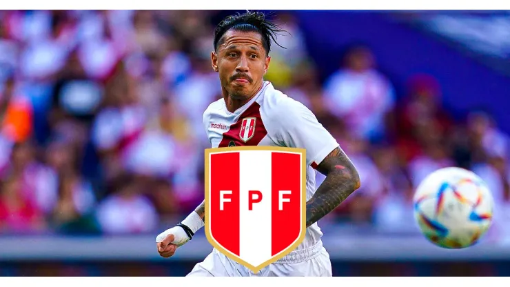 Gianluca Lapadula jugando para Perú.
