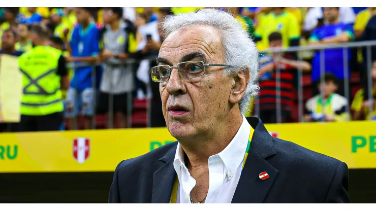 Jorge Fossati, entrenador de Perú.
