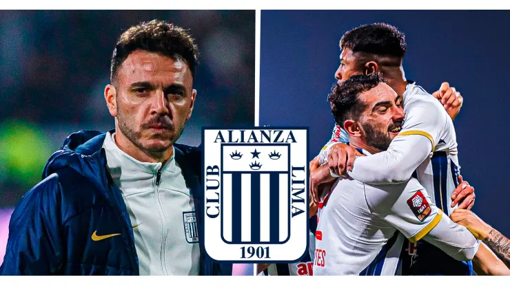 Mariano Soso, entrenador de Alianza Lima.
