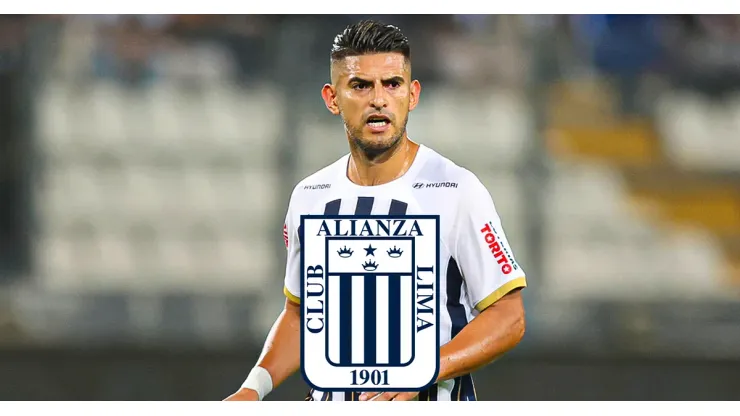 Carlos Zambrano, jugador de Alianza Lima.
