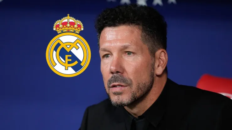 Simeone ya ha chocado varias veces con jugadores de Real Madrid en estos años.
