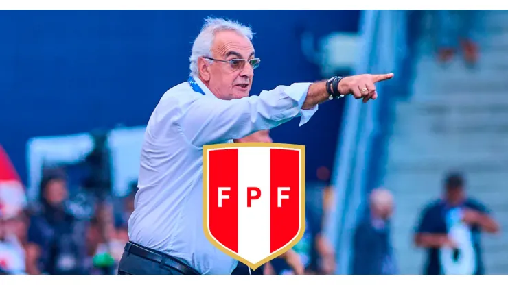 Jorge Fossati previo al Perú vs. Chile.
