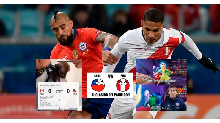 Memes del Perú vs. Chile por Eliminatorias.
