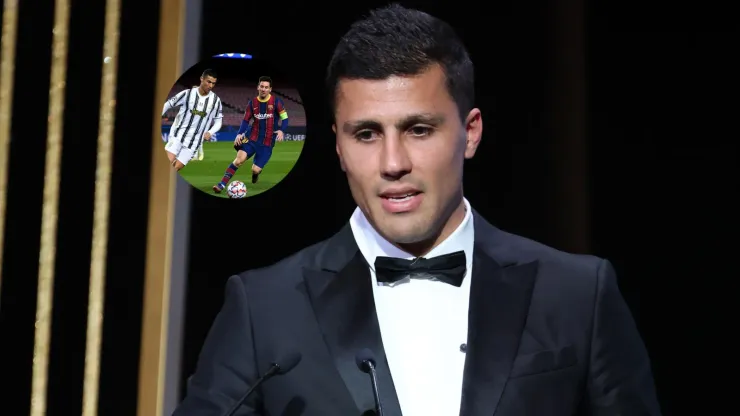 Rodri explica por qué se decanta por Messi como el mejor de la historia. 
