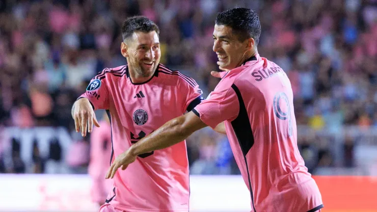 Messi y Luis Suárez, separados por el equipo del año en la MLS. 
