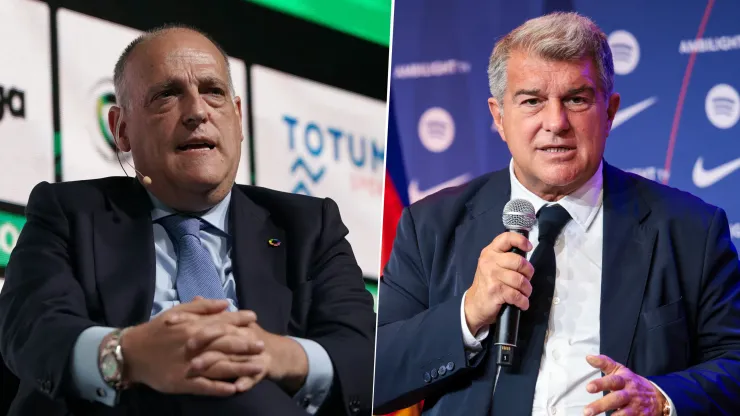 Joan Laporta sobre la nota de LaLiga: ''Es un intento para desestabilizar  al Barcelona''