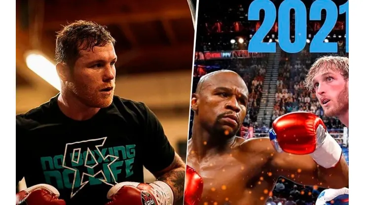 Canelo Álvarez menospreció la pelea entre Floyd Mayweather y Logan Paul