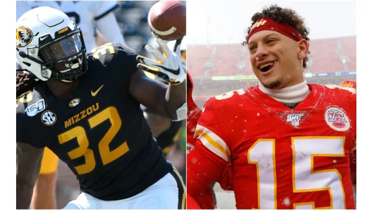 Nick Bolton y Patrick Mahomes, Draft NFL
