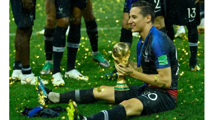 Florian Thauvin fue campeón del Mundial de Rusia 2018 con Francia
