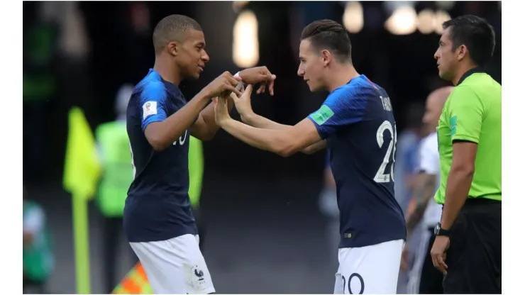 Kylian Mbappe y Florian Thauvin
