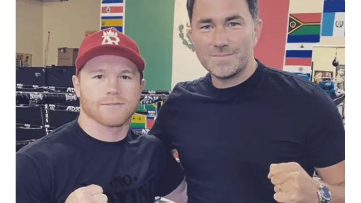 Canelo Álvarez vs Caleb Plant: Difícil pero no imposible para Eddie Hearn