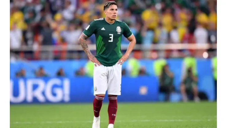 Carlos Salcedo no se puso la medalla de subcampeón.
