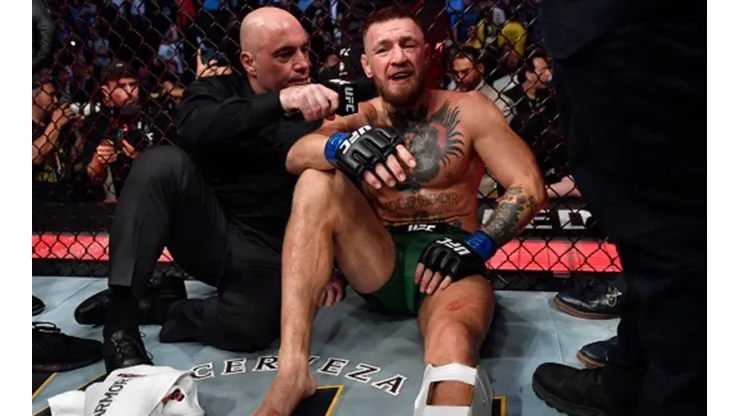 Conor McGregor habló de la "reconstrucción" tras su fractura