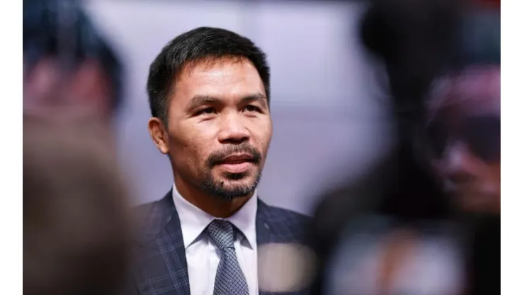 Pacquiao troleó a Floyd Mayweather.
