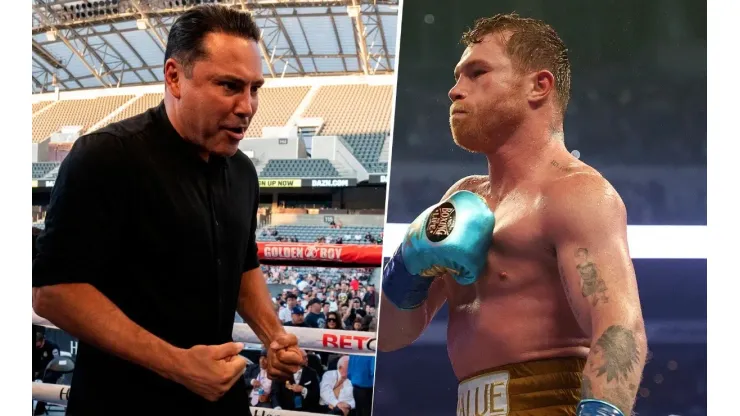 Oscar De La Hoya llamó desagradecido al Canelo Álvarez