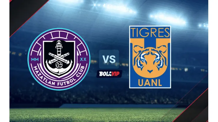 Mazatlán vs. Tigres UANL por la Liga MX.
