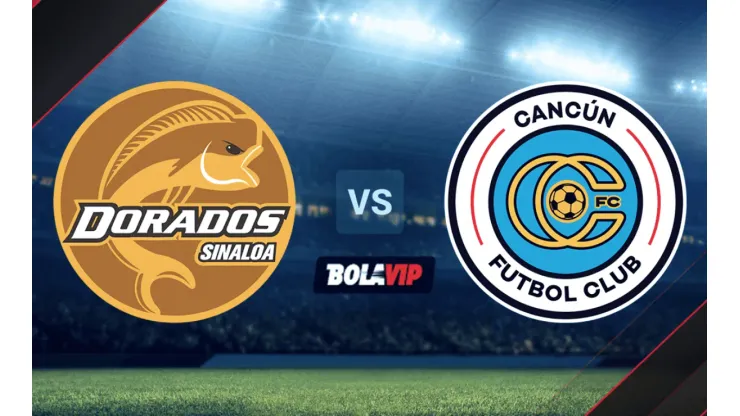 Dorados de Sinaloa vs Cancún FC por la Liga BBVA de Expansión MX.
