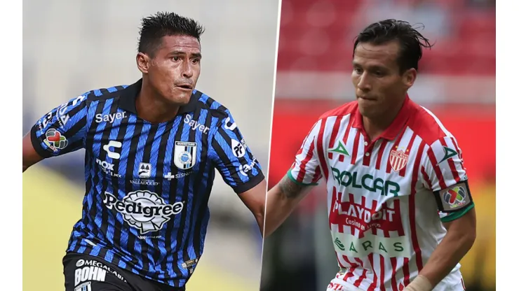 Querétaro vs. Necaxa por la Liga MX. (Getty Images)
