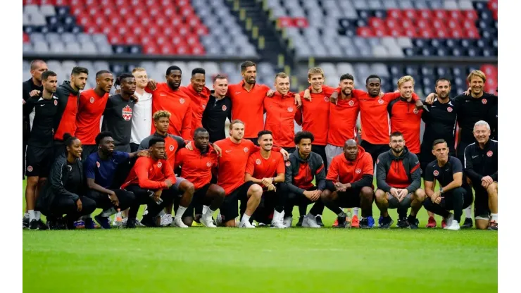 La Selección de Canadá está lista para el partido de hoy
