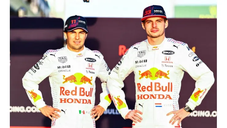 Checo y Max, la dupla que quiere llevar a Red Bull a la cima.
