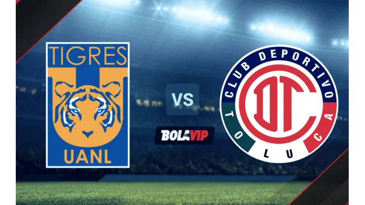 Tigres UANL vs. Toluca por un amistoso.
