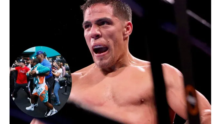 El día que Brian Castaño vio a los guardaespaldas de Mayweather sacar a golpes a otro boxeador