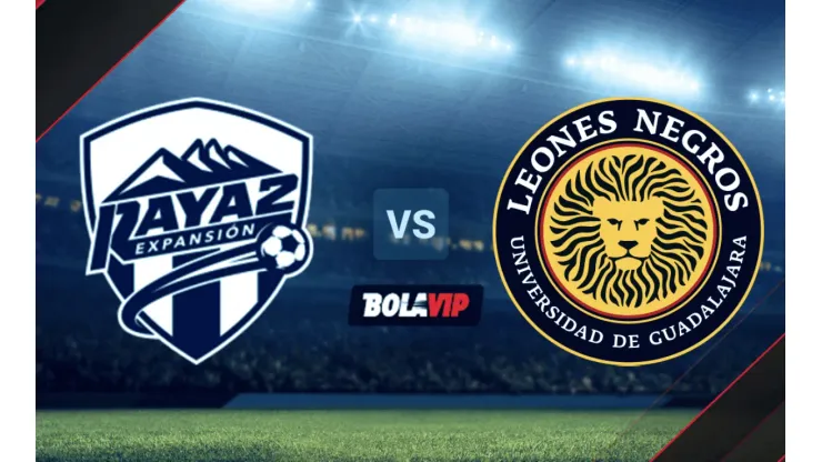 Raya2 Expansión vs. Leones Negros por la Liga BBVA Expansión MX.
