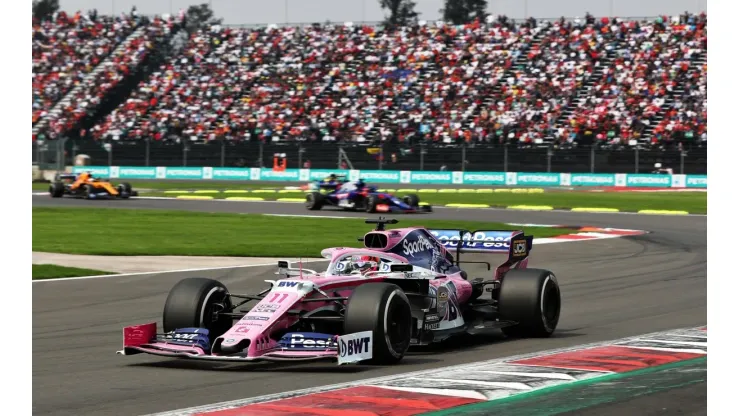 Sergio "Checo" Pérez durante el Gran Premio de México 2019. (Foto: Getty Images).
