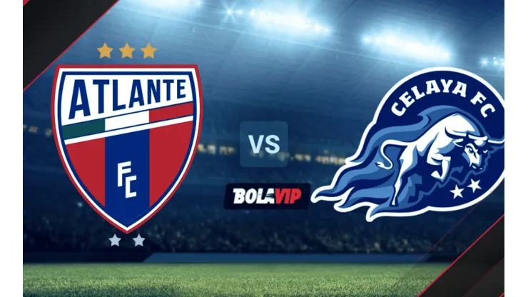 Atlante vs. Celaya por la Liga BBVA Expansión MX.
