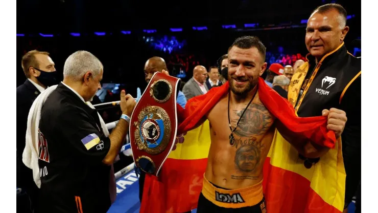 Vasyl Lomachenko envió un mensaje directo a George Kambosos tras brillar en New York