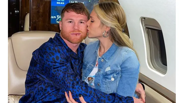 Canelo Álvarez y Fernanda Gómez posaron juntos en Miami