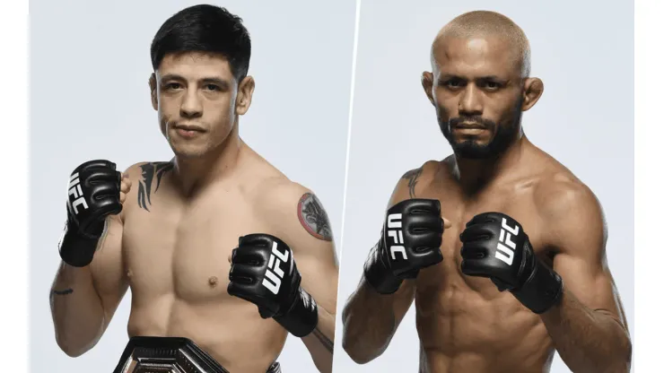 El mexicano Brandon Moreno volverá a enfrentarse con Deiveson Figueiredo en el UFC 270 (Fotos: Getty Images)
