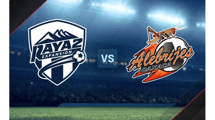 Raya2 vs. Alebrijes por la Liga de Expansión.
