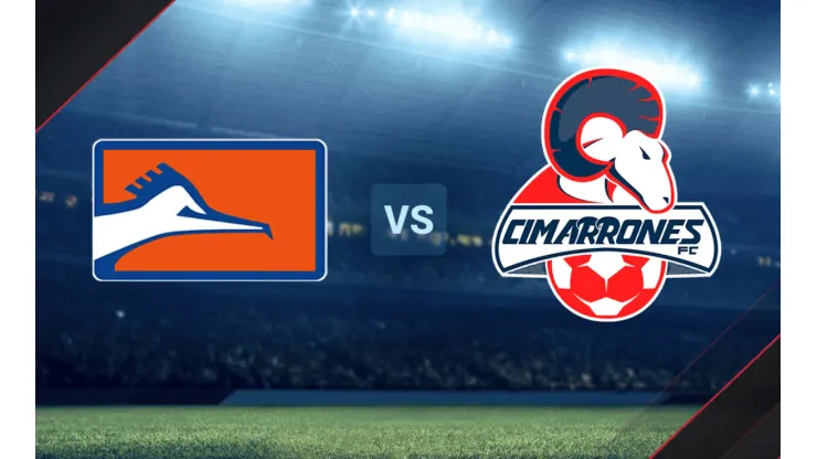 Correcaminos vs. Cimarrones por la Liga de Expansión.
