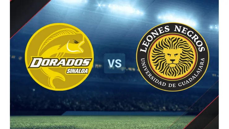 Dorados vs. Leones Negros por la Liga de Expansión.
