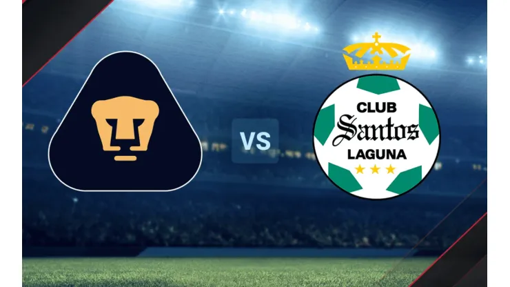 Pumas vs. Santos Laguna por la Liga MX Femenil.
