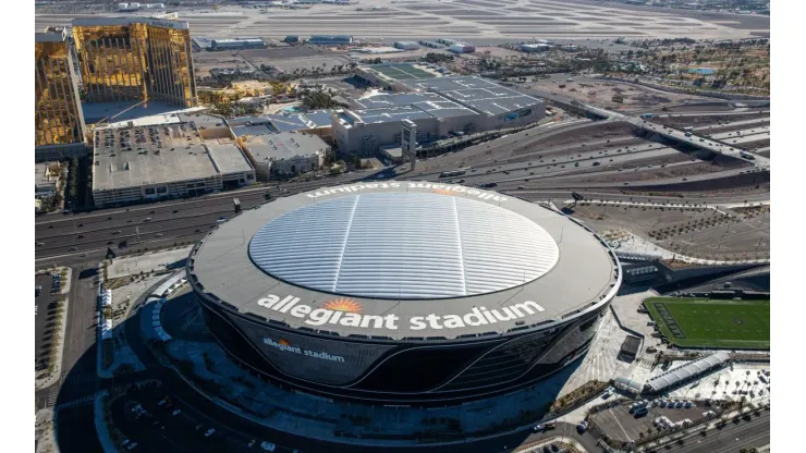 Allegiant Stadium, donde se disputará el partido (Getty images).
