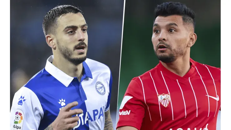 Alavés vs. Sevilla por La Liga de España (Fotos: Getty Images)
