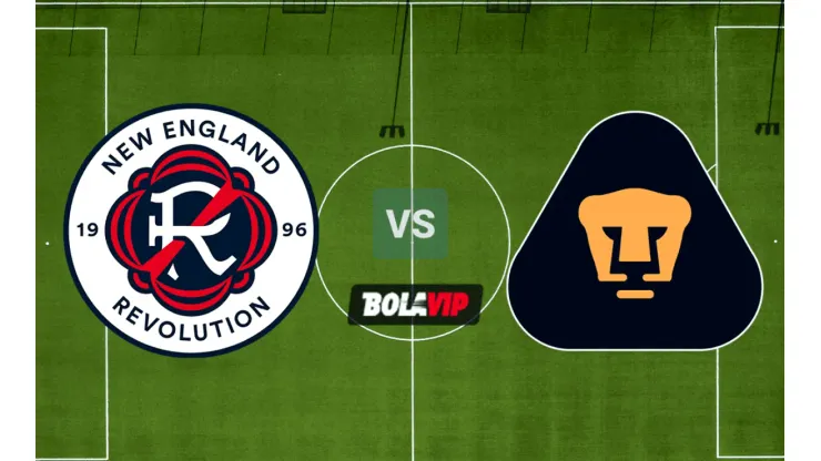 New England vs. Pumas UNAM por la Concachampions.
