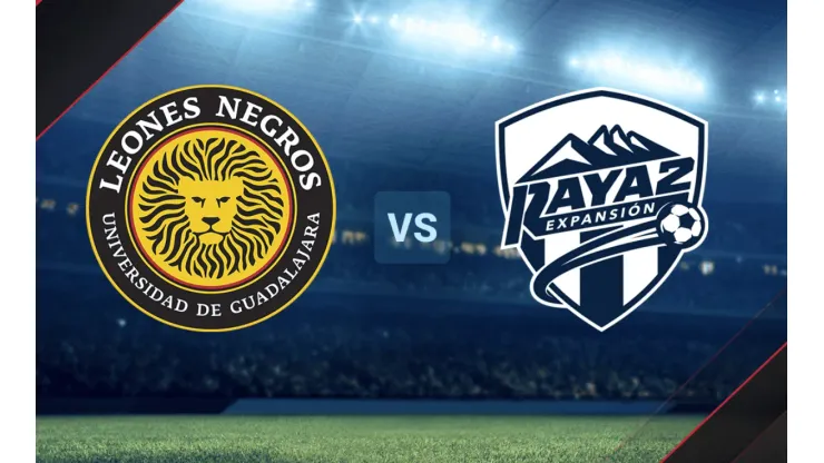 Leones Negros vs. Raya2 por la Liga de Expansión.
