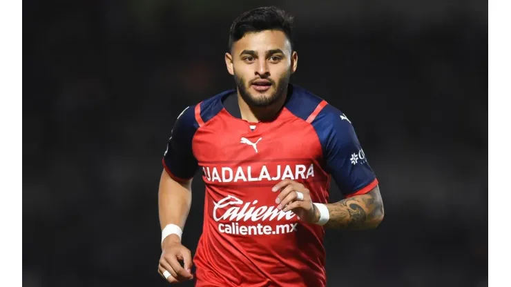 Alexis Vega, el goleador de Chivas en lo que va del Clausura 2022.
