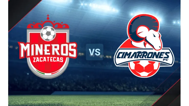 Mineros vs. Cimarrones por la Liga de Expansión.
